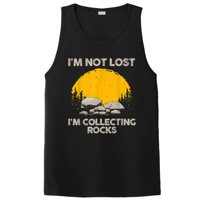 Cool Rock Collecting For Men Women Geologist Rock Hounds PosiCharge Competitor Tank