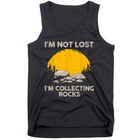 Cool Rock Collecting For Men Women Geologist Rock Hounds Tank Top