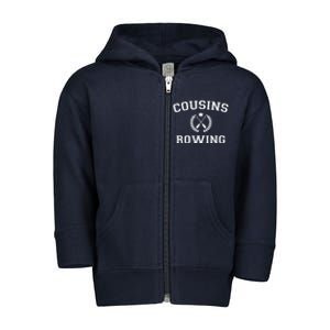 Cousins Rowing Cousins Beach Toddler Zip Fleece Hoodie