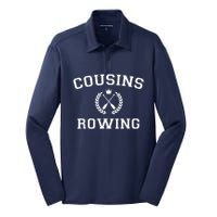 Cousins Rowing Cousins Beach Silk Touch Performance Long Sleeve Polo