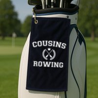 Cousins Rowing Cousins Beach Golf Towel