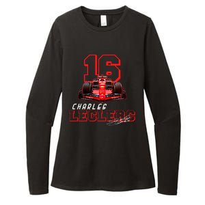 Cool Racing Charles Leclerc Signature Womens CVC Long Sleeve Shirt