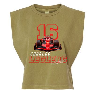 Cool Racing Charles Leclerc Signature Garment-Dyed Women's Muscle Tee