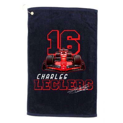 Cool Racing Charles Leclerc Signature Platinum Collection Golf Towel