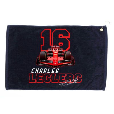 Cool Racing Charles Leclerc Signature Grommeted Golf Towel