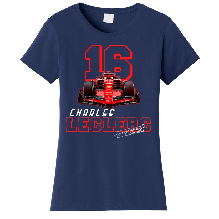 Cool Racing Charles Leclerc Signature Women's T-Shirt