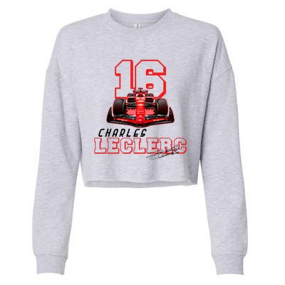 Cool Racing Charles Leclerc Signature Cropped Pullover Crew