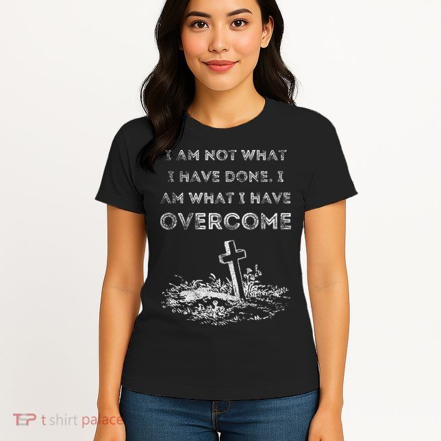 Celebrate Recovery Christian Cross Jesus Christ Womens T-Shirt