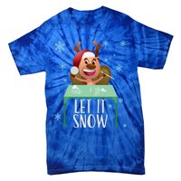 Christmas Reindeer Cocaine Santa Sweater Let It Snow Gift Tie-Dye T-Shirt