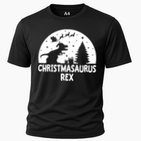 Christmasaurus Rex Cooling Performance Crew T-Shirt