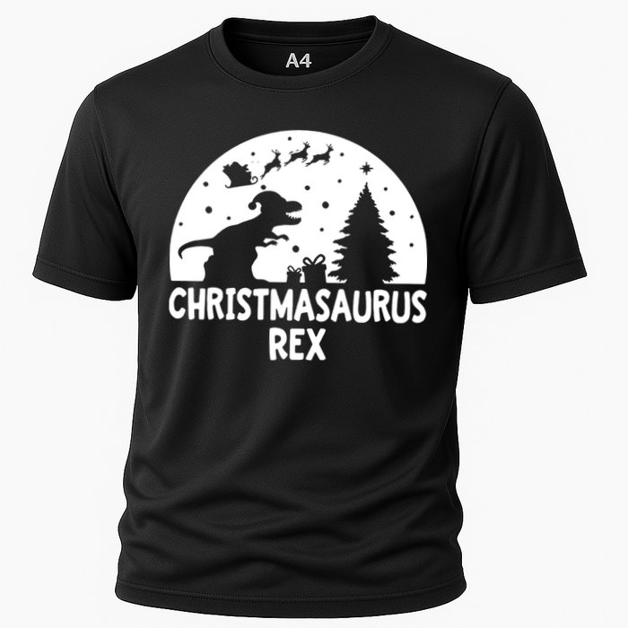 Christmasaurus Rex Cooling Performance Crew T-Shirt