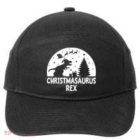 Christmasaurus Rex 7-Panel Snapback Hat