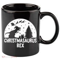 Christmasaurus Rex 11oz C Handle Ceramic Mug