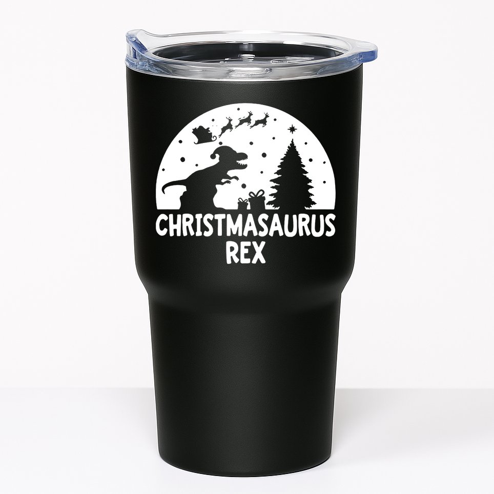 Christmasaurus Rex Tumbler