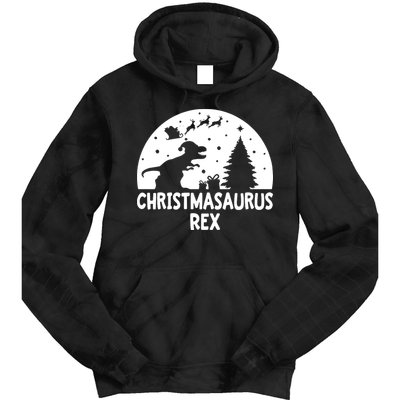 Christmasaurus Rex Tie Dye Hoodie