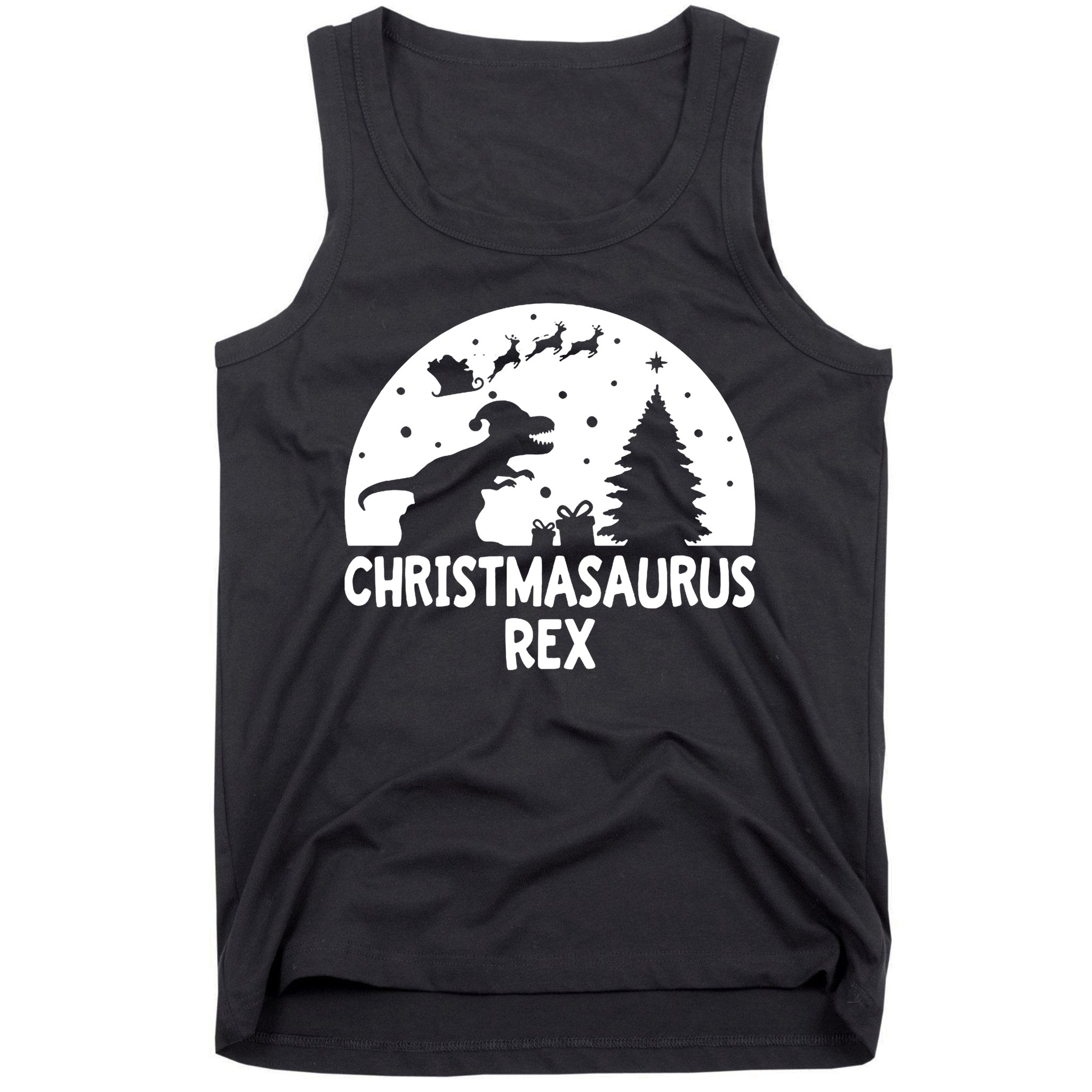 Christmasaurus Rex Tank Top