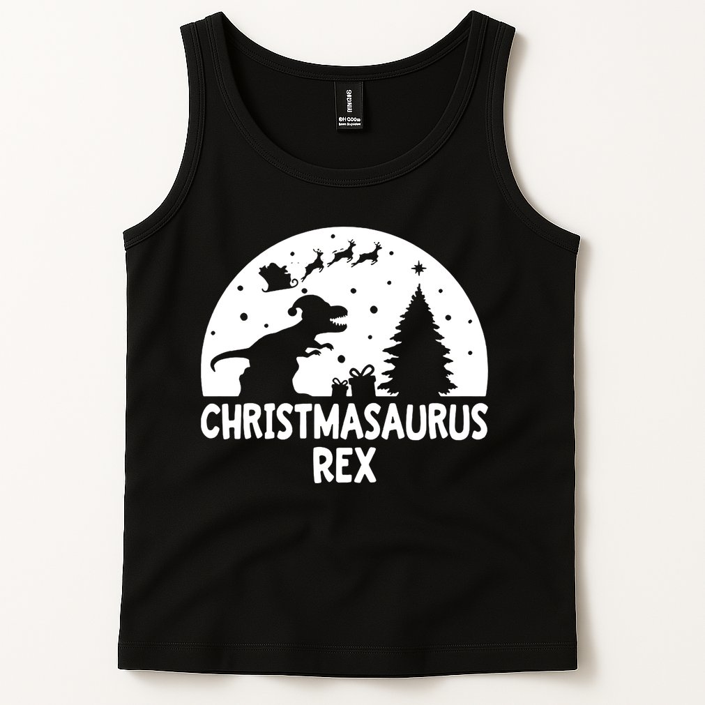 Christmasaurus Rex Tank Top