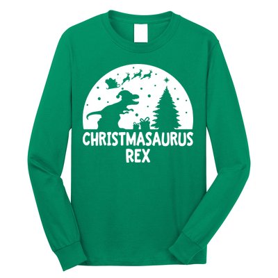 Christmasaurus Rex Long Sleeve Shirt