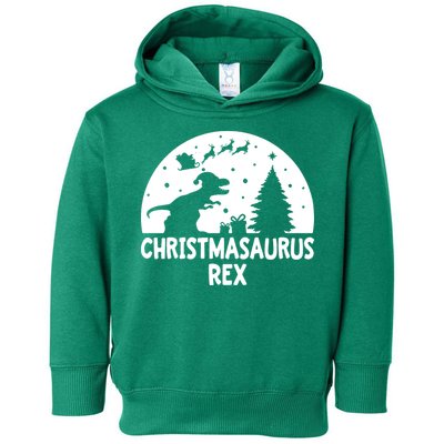 Christmasaurus Rex Toddler Hoodie