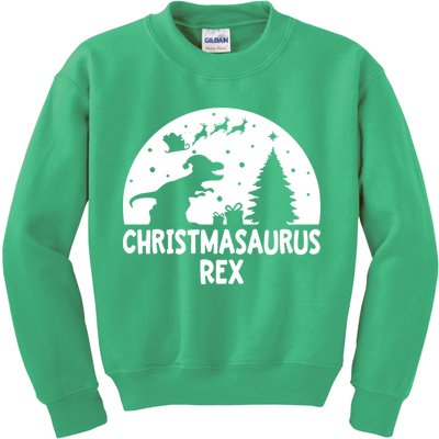 Christmasaurus Rex Kids Sweatshirt