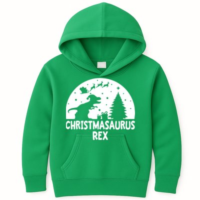 Christmasaurus Rex Kids Hoodie