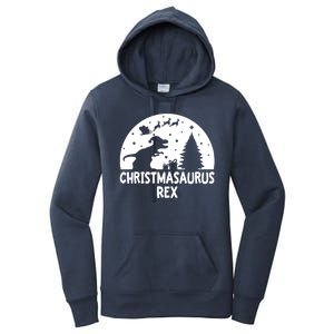 Christmasaurus Rex Women's Pullover Hoodie