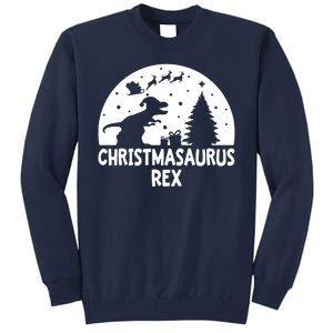 Christmasaurus Rex Tall Sweatshirt