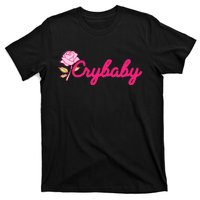 Crybaby Rose Cry Baby Kawaii Hipster Soft Girl Slogan T-Shirt