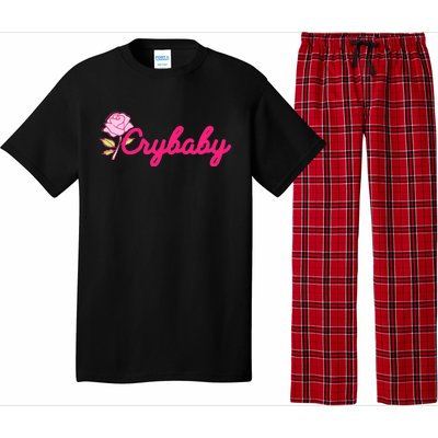 Crybaby Rose Cry Baby Kawaii Hipster Soft Girl Slogan Pajama Set