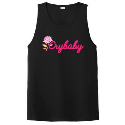 Crybaby Rose Cry Baby Kawaii Hipster Soft Girl Slogan PosiCharge Competitor Tank