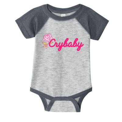 Crybaby Rose Cry Baby Kawaii Hipster Soft Girl Slogan Infant Baby Jersey Bodysuit