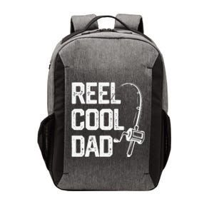 Cute Reel Cool Dad Fishing Daddy Fathers Day Gift Vector Backpack