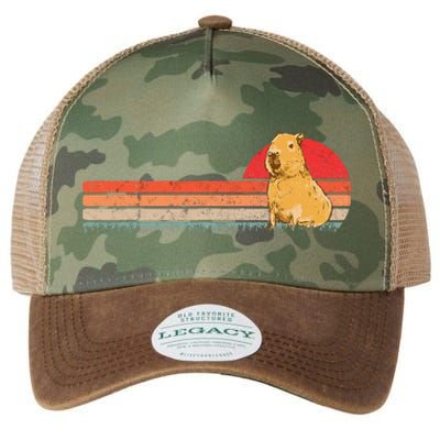 Capybara Retro Capybara Vintage Legacy Tie Dye Trucker Hat