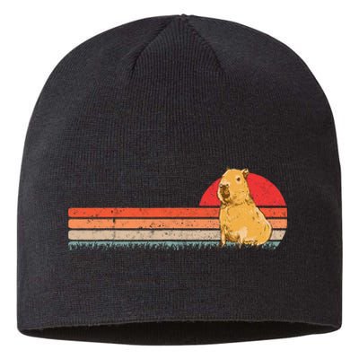 Capybara Retro Capybara Vintage Sustainable Beanie