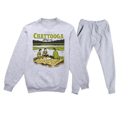 Chattooga River Premium Crewneck Sweatsuit Set