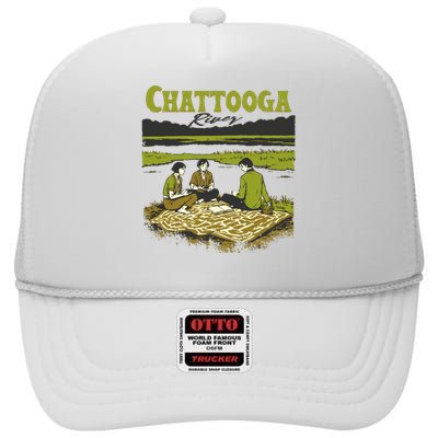 Chattooga River High Crown Mesh Back Trucker Hat