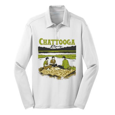 Chattooga River Silk Touch Performance Long Sleeve Polo