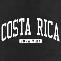 Costa Rica College University Style 7 Panel Mesh Trucker Snapback Hat