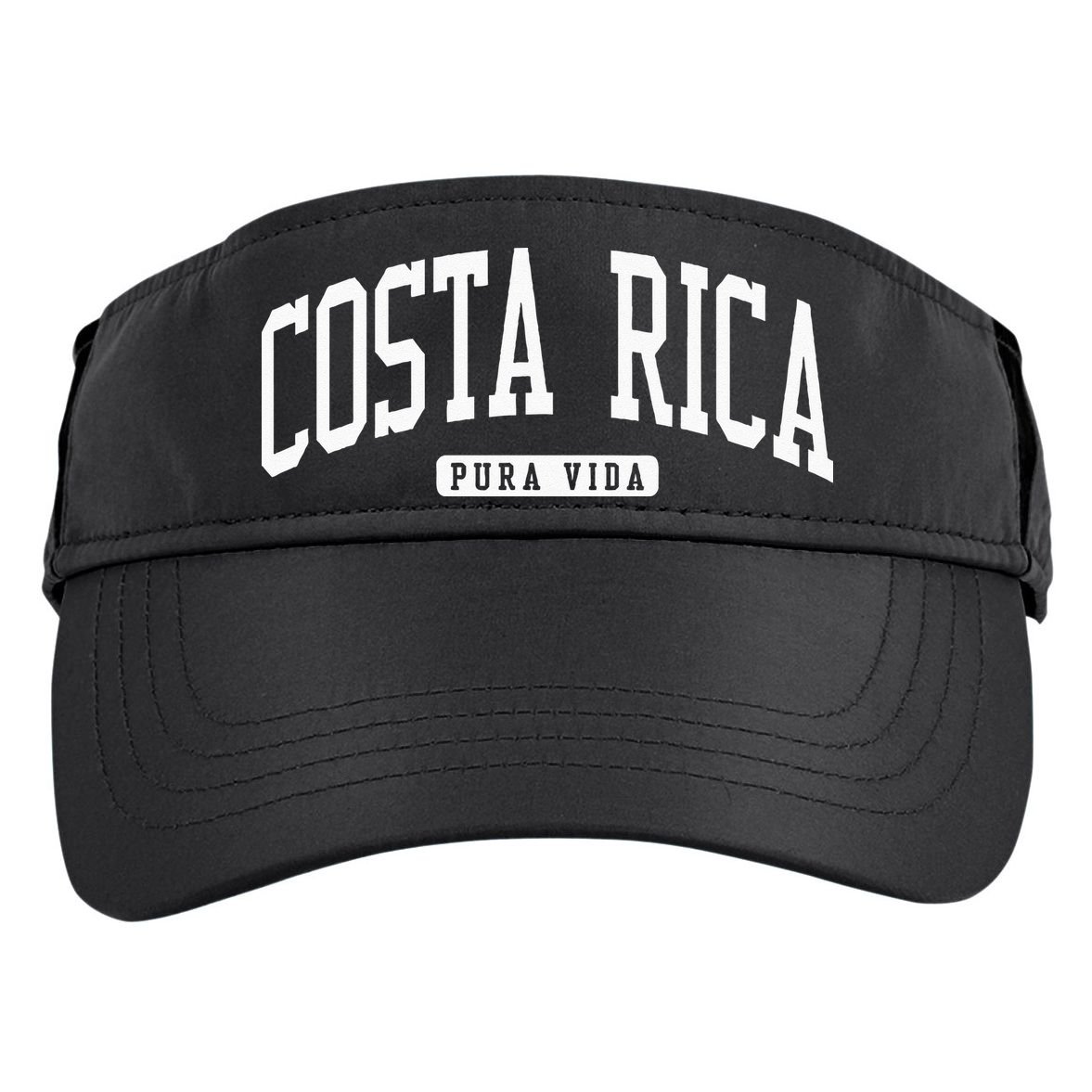 Costa Rica College University Style Adult Drive Performance Visor