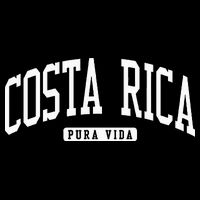 Costa Rica College University Style Drawstring Bag