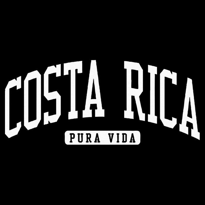 Costa Rica College University Style Wool Snapback Cap
