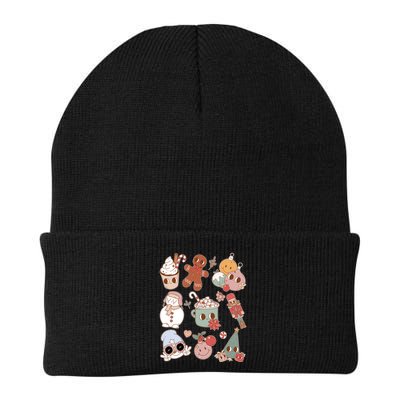 Cute Retro Cartoon Christmas Characters Beanie