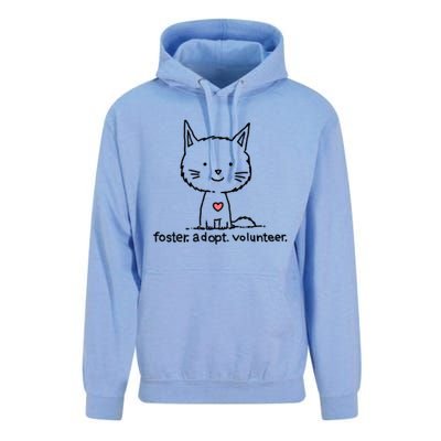 Cute Rescue Cat Shelter Cat Sweet Kitten Adopt Don't Shop Great Gift Unisex Surf Hoodie