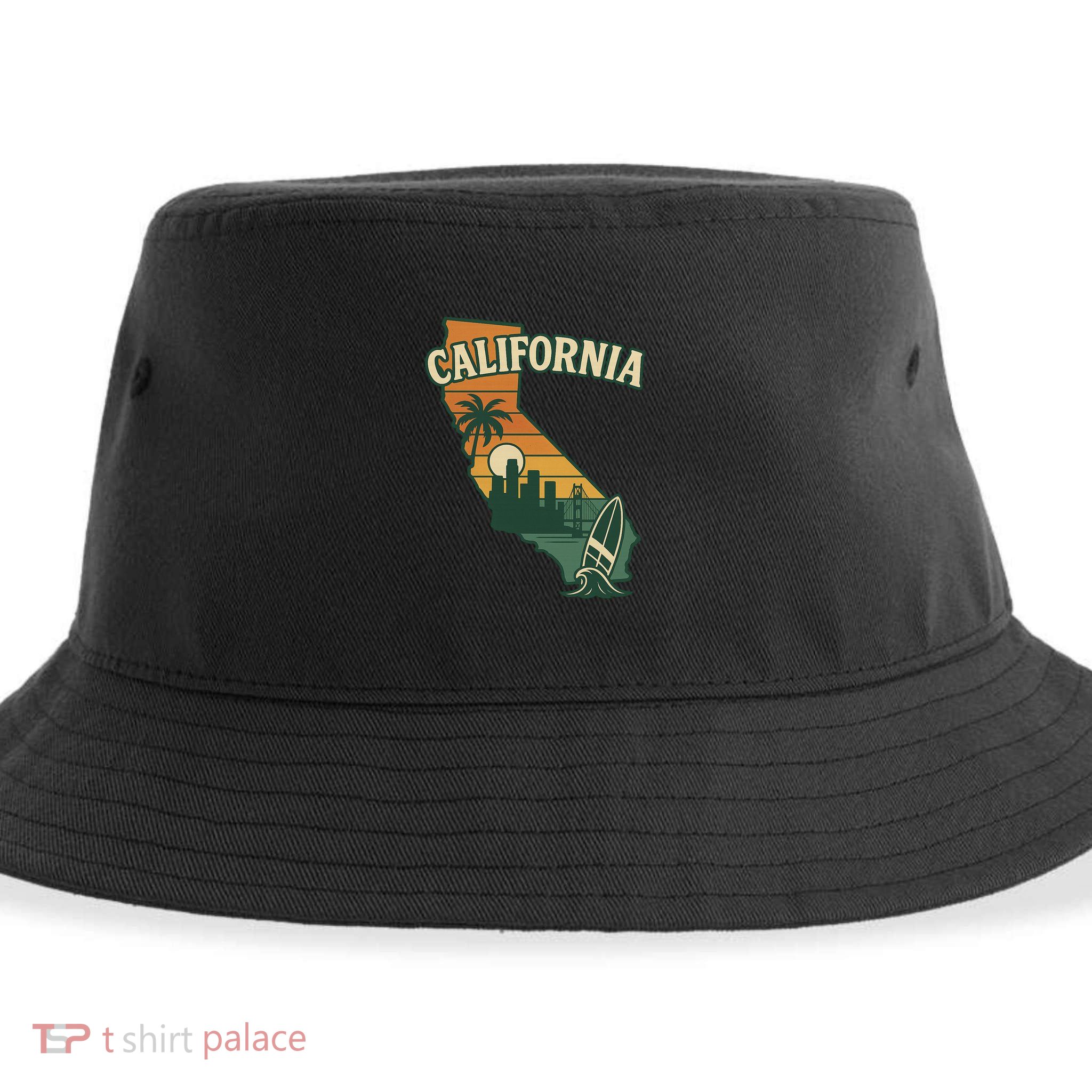 California Retro Sustainable Bucket Hat