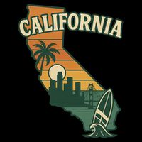 California Retro Bucket Hat