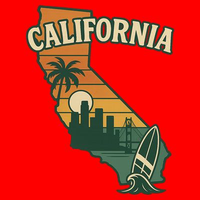 California Retro T-Shirt
