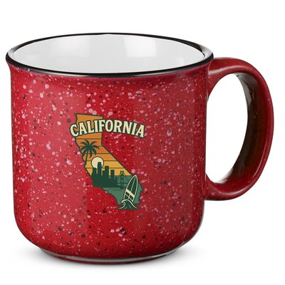 California Retro 15oz Campfire Ceramic Mug