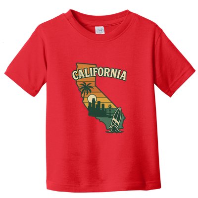 California Retro Toddler T-Shirt