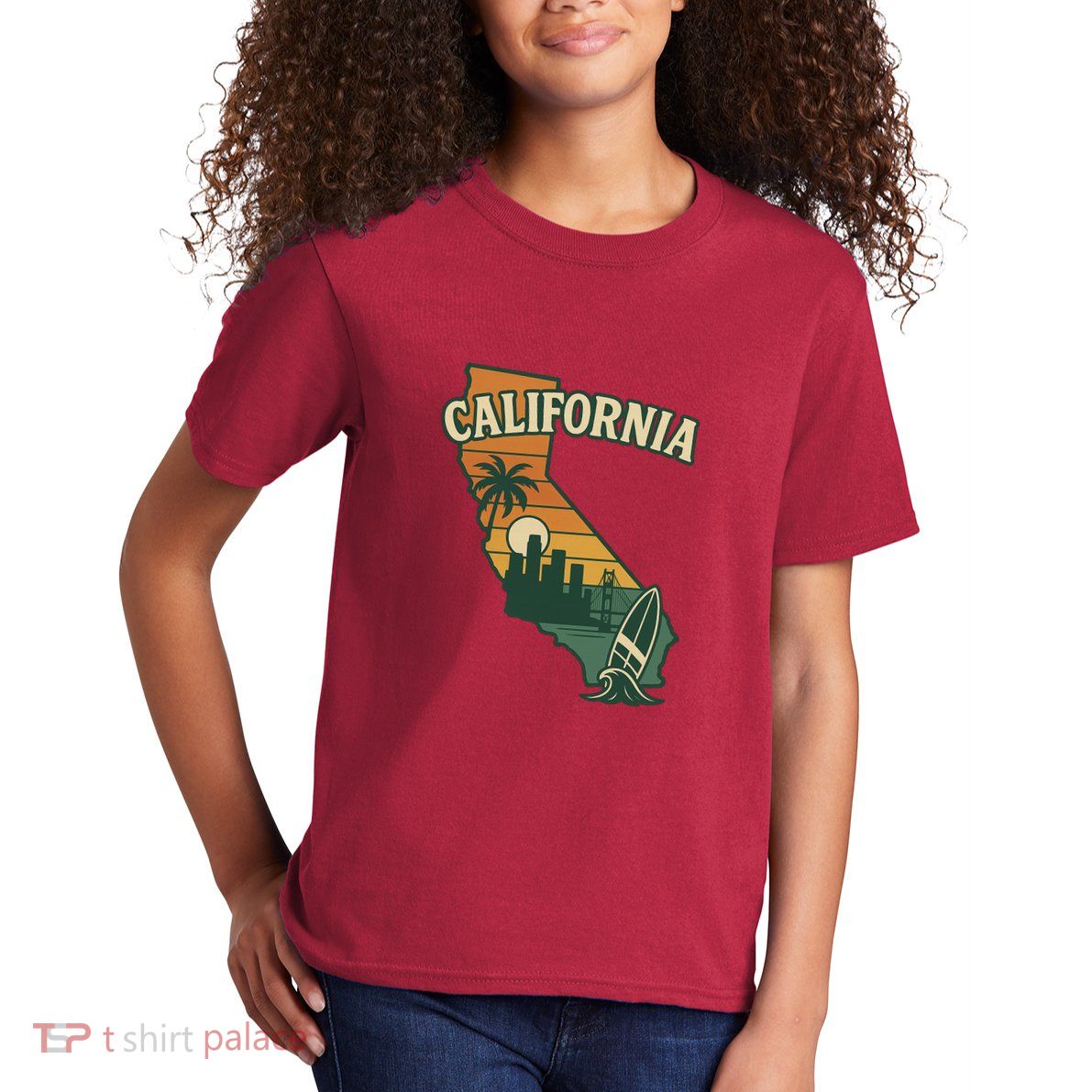 California Retro Kids T-Shirt