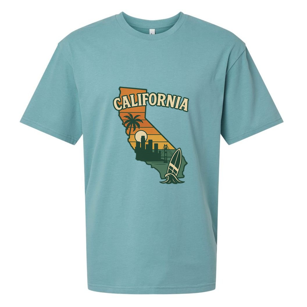 California Retro Sueded Cloud Jersey T-Shirt